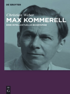 cover image of Max Kommerell